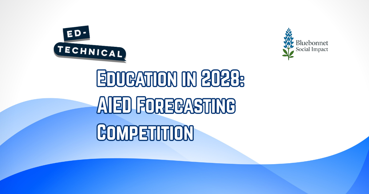 Education in 2028: AIEd Forecasting Competition